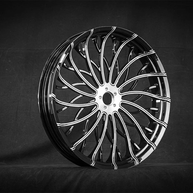 Kovácsolt motorkerékpár kerekek cirkálókhoz