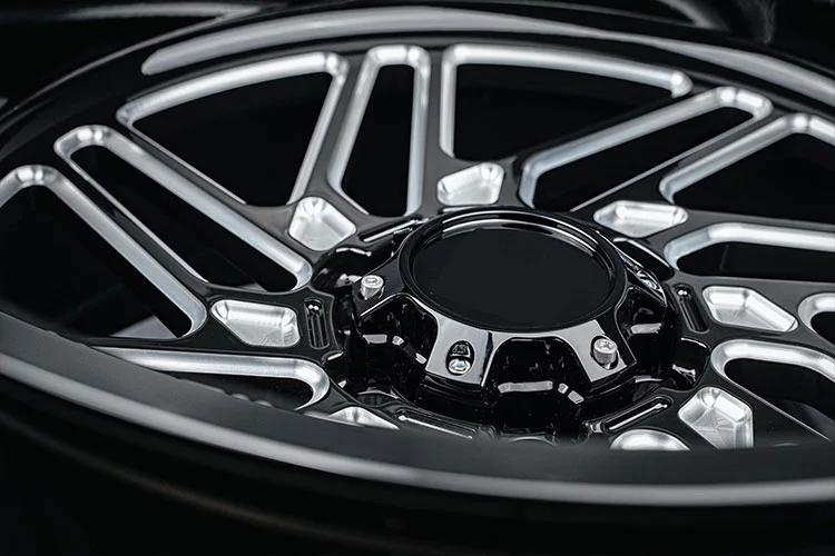 Forged 6061 T6 Gloss Black Milled